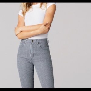 Lee Vintage Modern blue and white striped pants